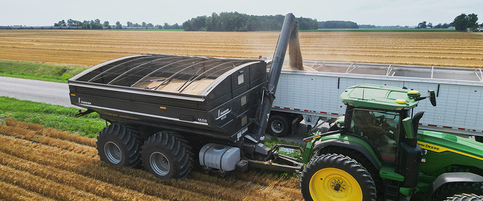 1550 Double-Aguer Grain Cart
